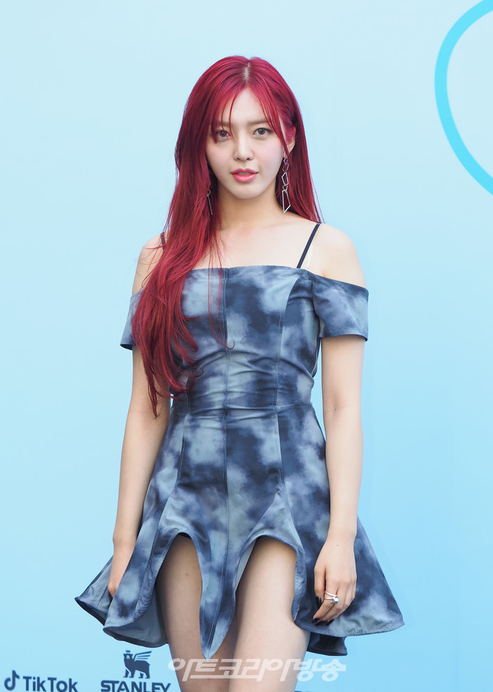 2024 SS 서울패션위크 메종니카 컬렉션 포토월 행사(임도화) 2023.09.06 사진 ⓒ아트코리아방송 이용선 기자