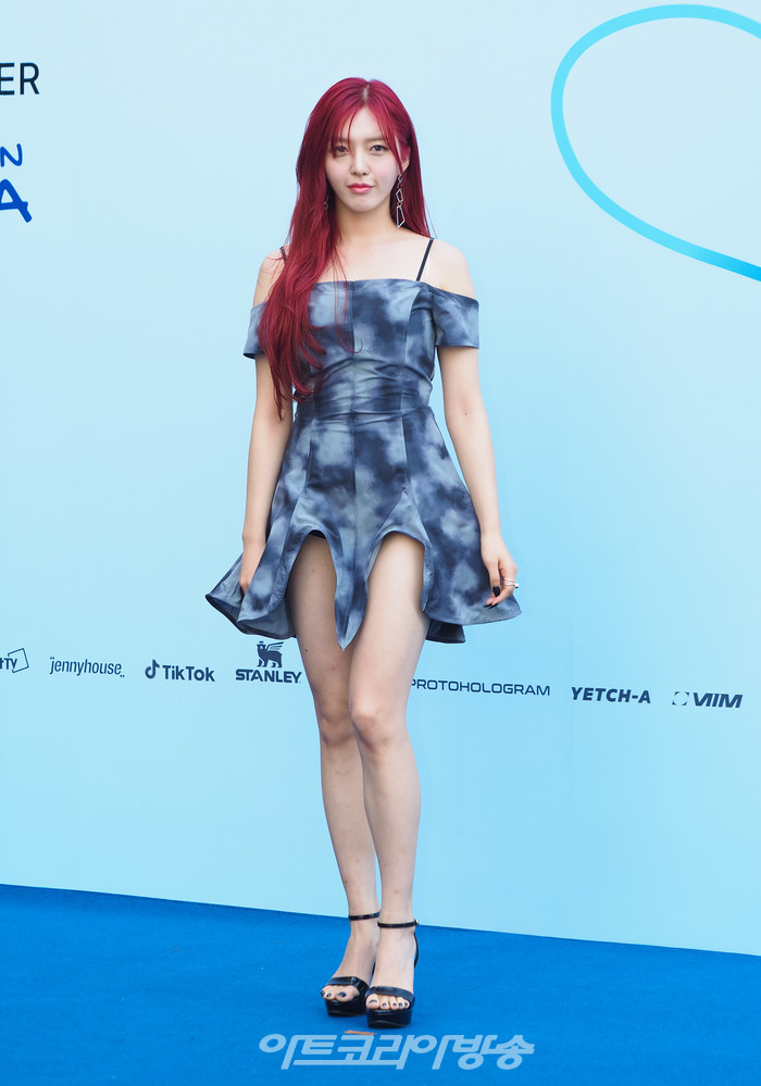 2024 SS 서울패션위크 메종니카 컬렉션 포토월 행사(임도화) 2023.09.06 사진 ⓒ아트코리아방송 이용선 기자