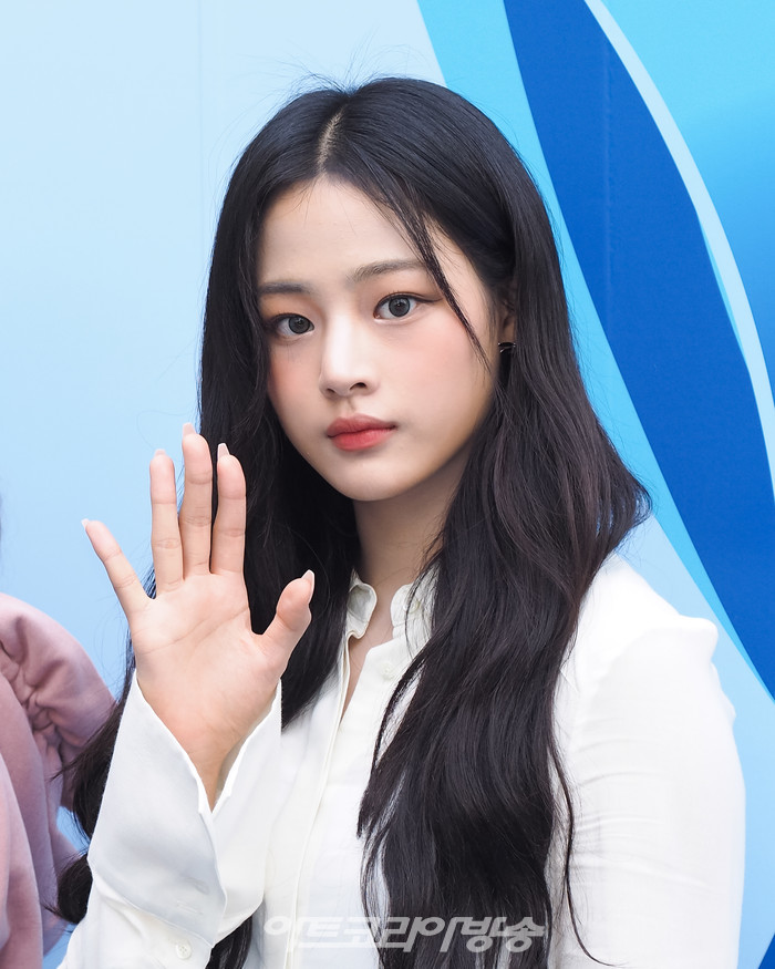 2024 SS 서울패션위크 얼킨 컬렉션 포토월 행사(뉴진스 민지) 2023.09.05 사진 ⓒ아트코리아방송 이용선 기자