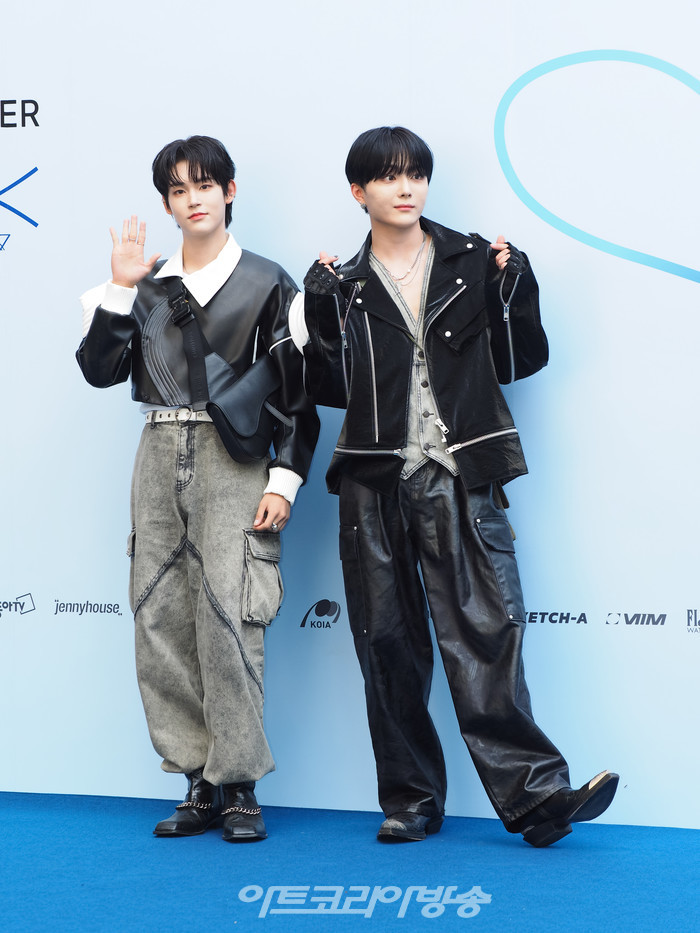 2024 SS 서울패션위크 홀리넘버세븐 컬렉션 포토월 행사(나인아이 서원-반) 2023.09.06 사진 ⓒ아트코리아방송 이용선 기자