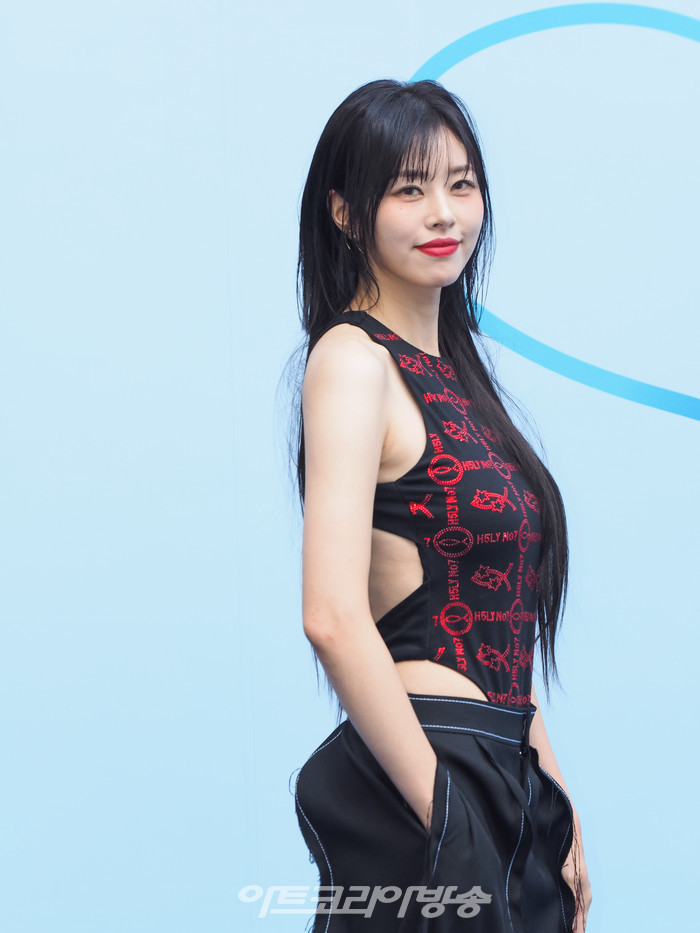 2024 SS 서울패션위크 홀리넘버세븐 컬렉션 포토월 행사(서동주) 2023.09.06 사진 ⓒ아트코리아방송 이용선 기자