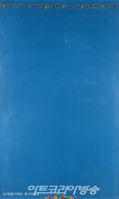 김환기, 여름밤의 소리, 캔버스에 유채, 139ⅹ84cm, 1970, 국립현대미술관 소장