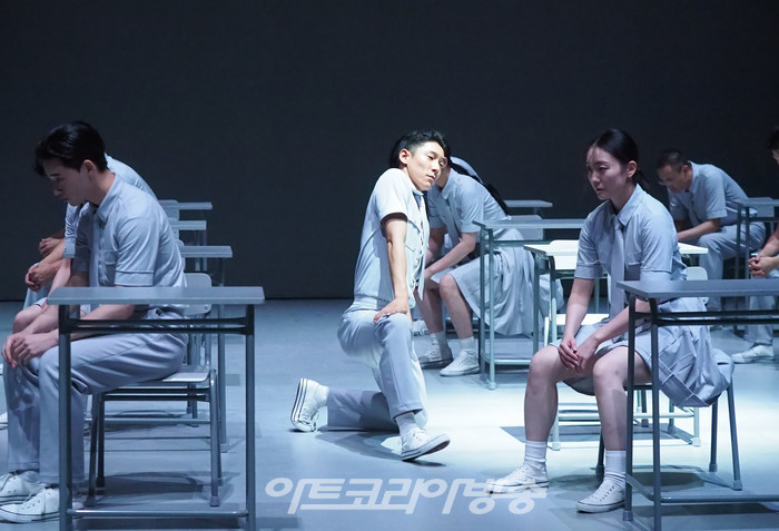 세종 컨템퍼러리 시즌 '싱크 넥스트 23(Sync Next 23) 현대무용 '그리멘토'(GRIMENTO) 전막 프레스콜. 2023.09.07 사진 ⓒ아트코리아방송 이용선 기자