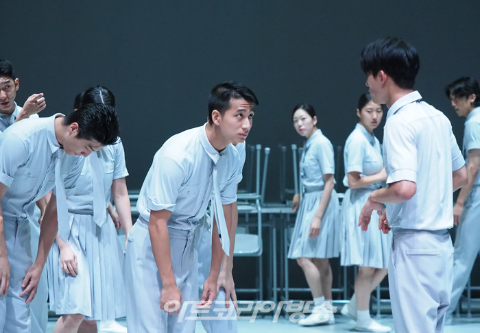 세종 컨템퍼러리 시즌 '싱크 넥스트 23(Sync Next 23) 현대무용 '그리멘토'(GRIMENTO) 전막 프레스콜. 2023.09.07 사진 ⓒ아트코리아방송 이용선 기자