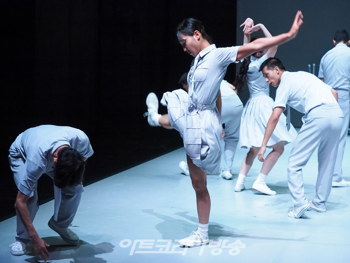 세종 컨템퍼러리 시즌 '싱크 넥스트 23(Sync Next 23) 현대무용 '그리멘토'(GRIMENTO) 전막 프레스콜. 2023.09.07 사진 ⓒ아트코리아방송 이용선 기자