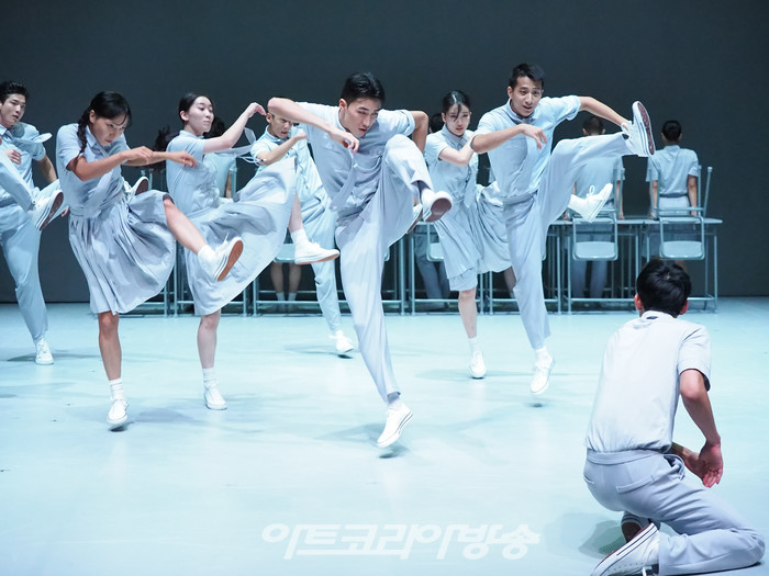 세종 컨템퍼러리 시즌 '싱크 넥스트 23(Sync Next 23) 현대무용 '그리멘토'(GRIMENTO) 전막 프레스콜. 2023.09.07 사진 ⓒ아트코리아방송 이용선 기자