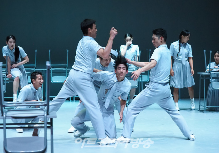 세종 컨템퍼러리 시즌 '싱크 넥스트 23(Sync Next 23) 현대무용 '그리멘토'(GRIMENTO) 전막 프레스콜. 2023.09.07 사진 ⓒ아트코리아방송 이용선 기자