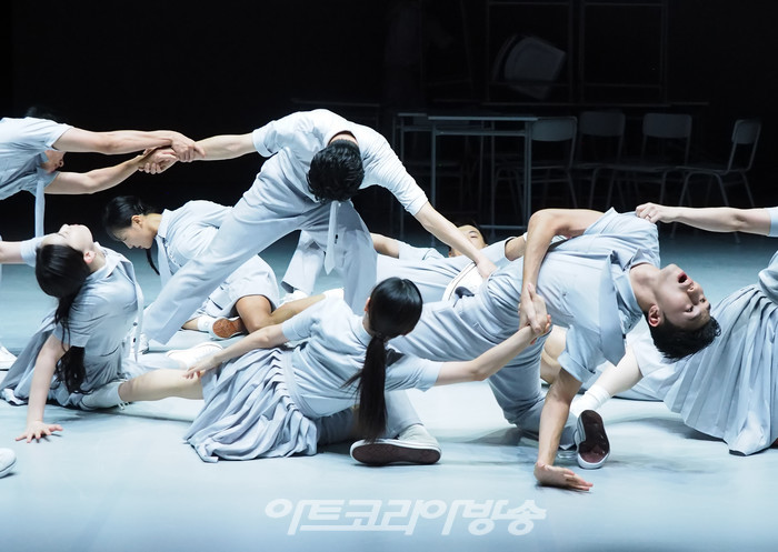 세종 컨템퍼러리 시즌 '싱크 넥스트 23(Sync Next 23) 현대무용 '그리멘토'(GRIMENTO) 전막 프레스콜. 2023.09.07 사진 ⓒ아트코리아방송 이용선 기자