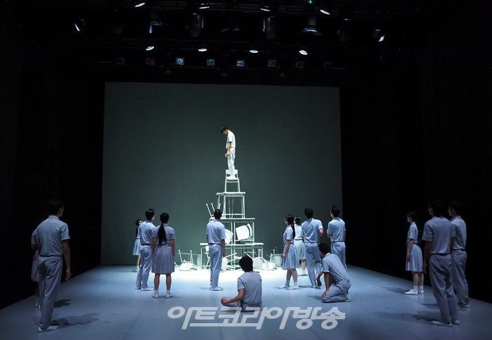 세종 컨템퍼러리 시즌 '싱크 넥스트 23(Sync Next 23) 현대무용 '그리멘토'(GRIMENTO) 전막 프레스콜. 2023.09.07 사진 ⓒ아트코리아방송 이용선 기자