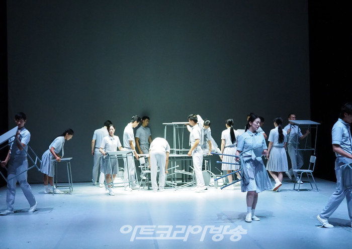 세종 컨템퍼러리 시즌 '싱크 넥스트 23(Sync Next 23) 현대무용 '그리멘토'(GRIMENTO) 전막 프레스콜. 2023.09.07 사진 ⓒ아트코리아방송 이용선 기자