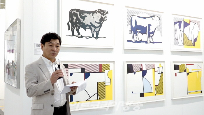 아트코리아미술관 이승근 관장 Kiaf SEOUL 2023, ‘현장 스케치 및 즉석 인터뷰’