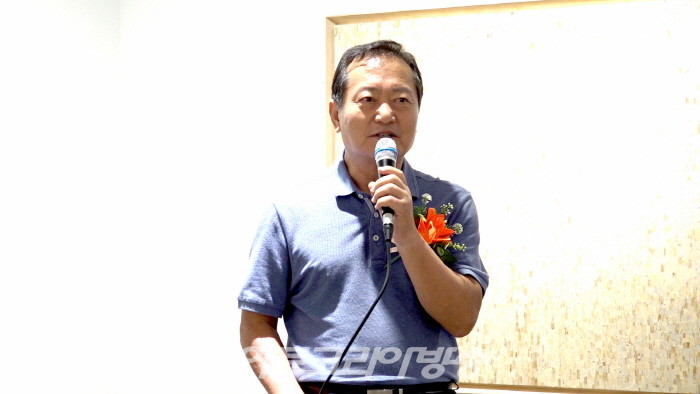 보리아트 이수진 명인 개인전 '우주를 보리'-한국예술문화명인진흥회 황의철 회장 격려사