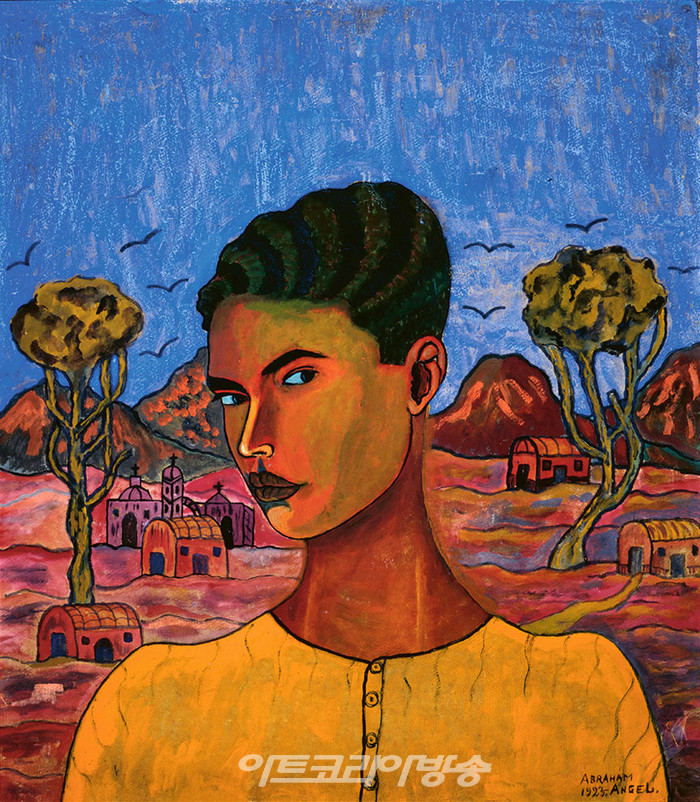 아브라함 앙헬, 자화상 - Autorretrato (1923)