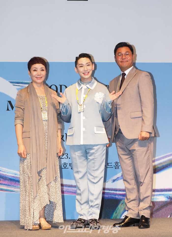 2023 제42회 국제현대무용제(2023 International Modern Dance Festival / 이하 '모다페(MODAFE)') 기자간담회(김혜정 예술감독-김호영 홍보대사-이해준 조직위원장). 2023.09.15 사진 ⓒ아트코리아방송 이용선 기자