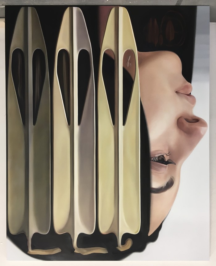 _Kiaf SEOUL_IAH_Noah El Hachem, Shirin, 2021, Oil on canvas, 250 x 200 cm. 제공 키아프 서울