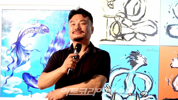 G-ART SEOUL 2023 개막행사-금보성 관장