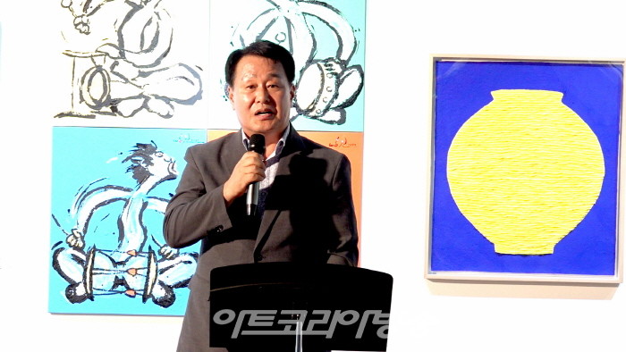 G-ART SEOUL 2023 개막행사-한국미술협회 이병국 수석부이사장 축사