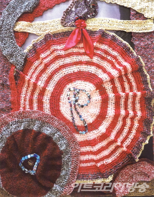 김은숙 作 _ 일상을 깁다_80호_Knit+Mixed media