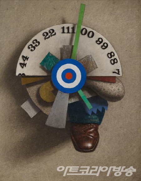 이석주 作 _ 일상_종이에 아크릴릭_72.7x60.6cm_1987