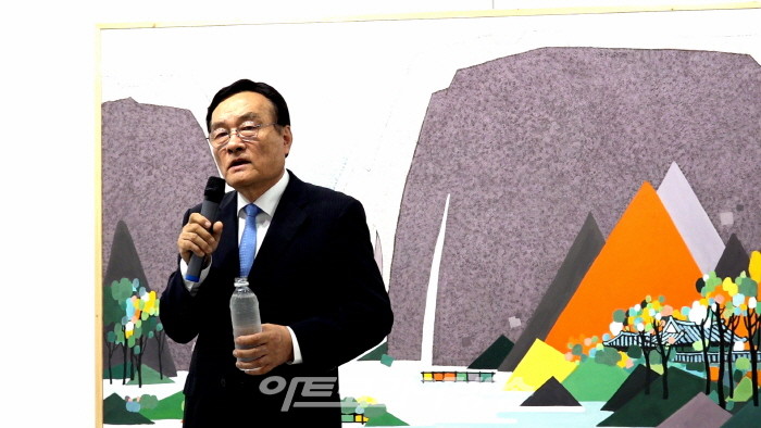 갤러리차만 ‘건물 인수기념식’ & ‘제47회 김석기 초대전’ 오프닝 행사-김석기 작가