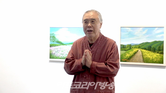 이황 작가 초대전 ‘추억속의 자연’ 오프닝 행사