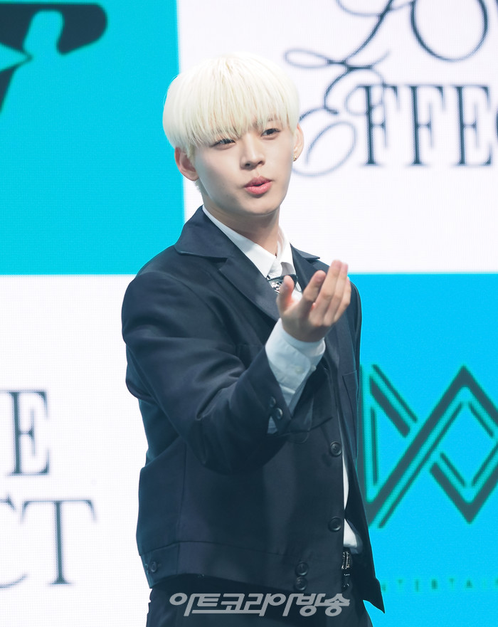 온앤오프(ONF) 7번째 미니 앨범 '러브 이펙트'(LOVE EFFECT) 발매 기념 쇼케이스(효진) 2023.10.04 사진 ⓒ아트코리아방송 이용선 기자