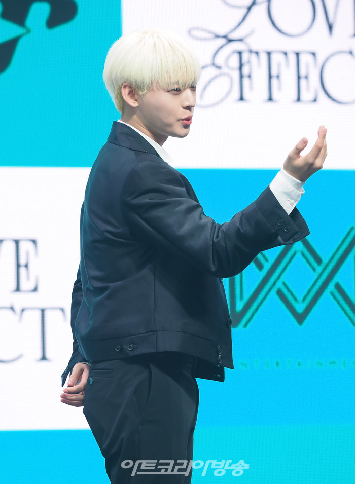 온앤오프(ONF) 7번째 미니 앨범 '러브 이펙트'(LOVE EFFECT) 발매 기념 쇼케이스(효진) 2023.10.04 사진 ⓒ아트코리아방송 이용선 기자