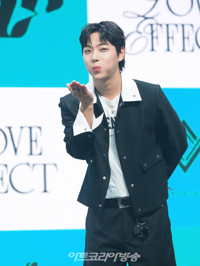 온앤오프(ONF) 7번째 미니 앨범 '러브 이펙트'(LOVE EFFECT) 발매 기념 쇼케이스(이션) 2023.10.04 사진 ⓒ아트코리아방송 이용선 기자