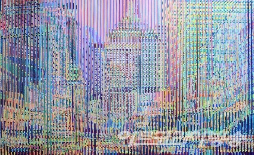김지원 作_Empire State Building 2016_Oil on canvas_89.4x145.5cm