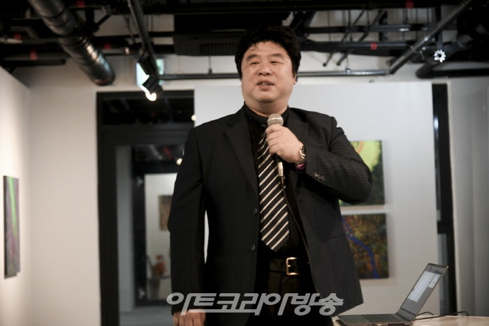 한강아트페어 AI 자문위원 김풍호 교수 강연