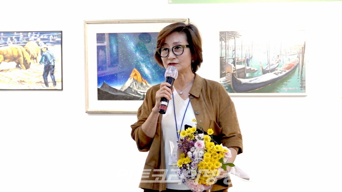 제13회 녹색미술협회전 개막행사-2023년 한국녹색미술협회 대상 수상자