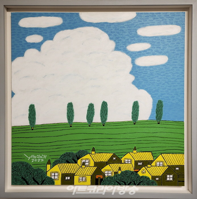 제13회 녹색미술협회전 전시작품