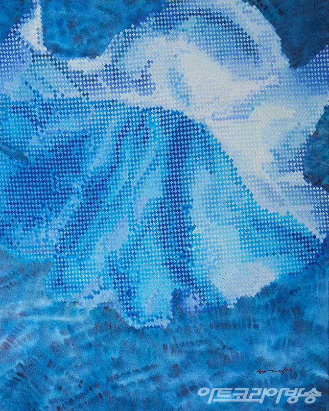 안윤정 作_Individual Diversity17 116x91 Mixed media 2023