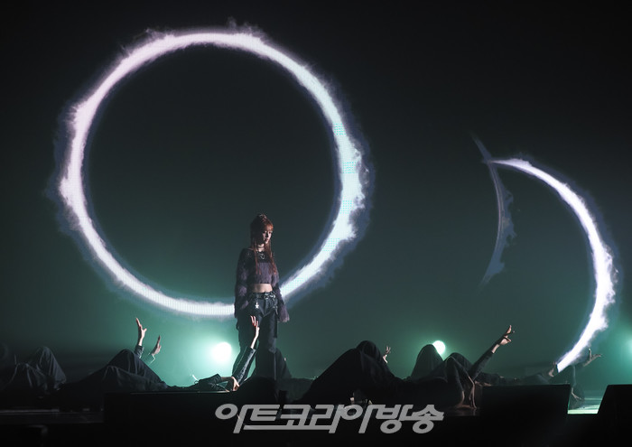 가수 츄 솔로 첫 번째 미니 앨범 '하울'(Howl) 발매 기념 쇼케이스. 2023.10.18 사진 ⓒ아트코리아방송 이용선 기자