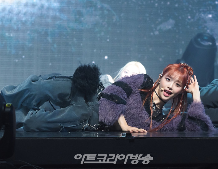 가수 츄 솔로 첫 번째 미니 앨범 '하울'(Howl) 발매 기념 쇼케이스. 2023.10.18 사진 ⓒ아트코리아방송 이용선 기자