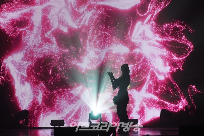 가수 츄 솔로 첫 번째 미니 앨범 '하울'(Howl) 발매 기념 쇼케이스. 2023.10.18 사진 ⓒ아트코리아방송 이용선 기자