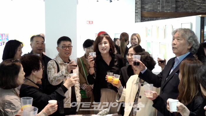 한국전업미술가협회 '2023 KPAM' 대한민국미술제 개막행사-건배제의