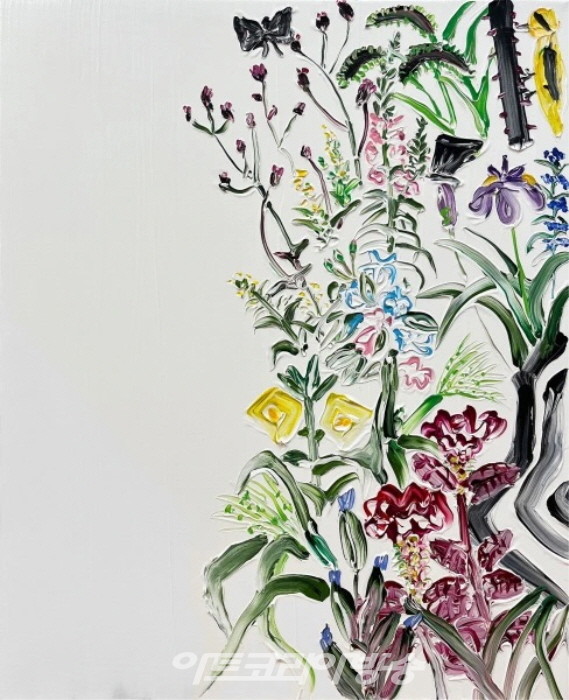 Kim Chong Hak,Untitled,2023,Acrylic on Canvas,53x45cm