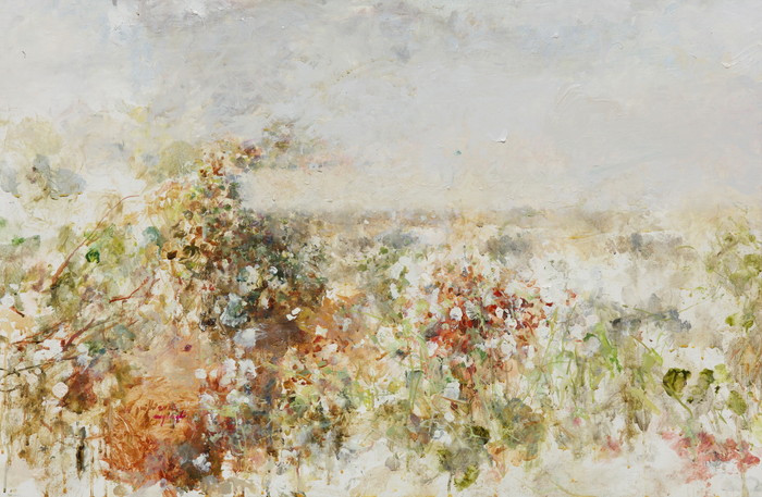 강명희 Mur du voisin, 캔버스에 유채. 2023, 56x65 제공 VILLEPIN(갤러리 빌팽)