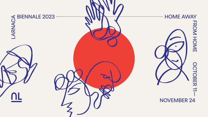 '2023 라르나카 비엔날레'(Larnaca Biennale) 포스터. 제공 FeelGLASS