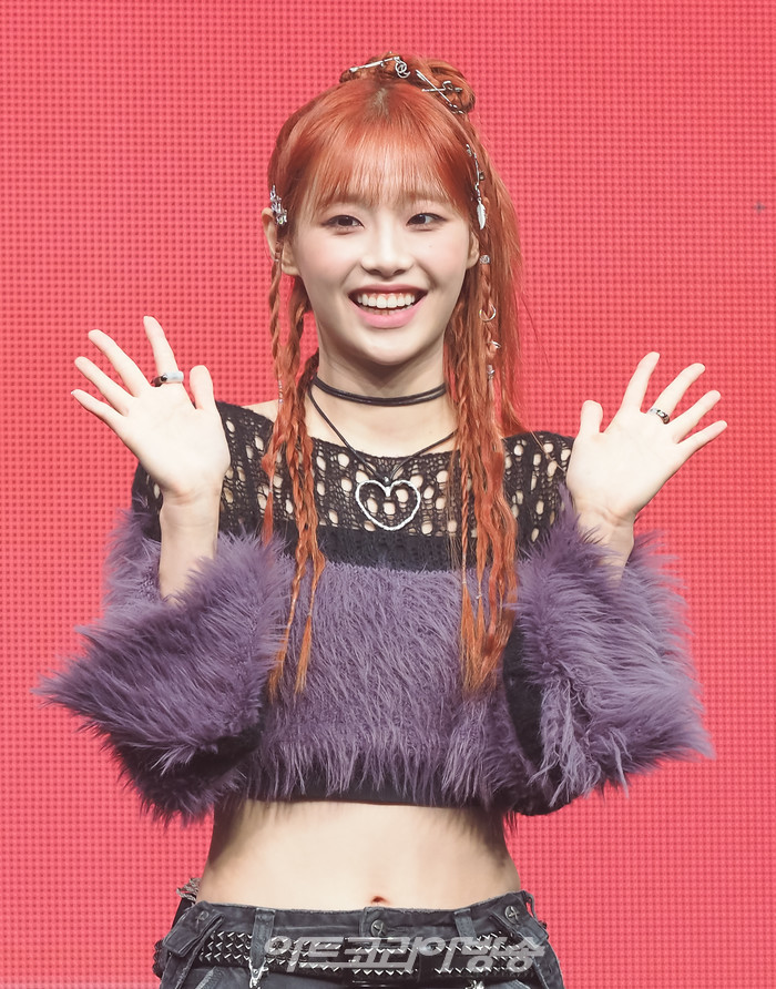 가수 츄 솔로 첫 번째 미니 앨범 '하울'(Howl) 발매 기념 쇼케이스. 2023.10.18 사진 ⓒ아트코리아방송 이용선 기자