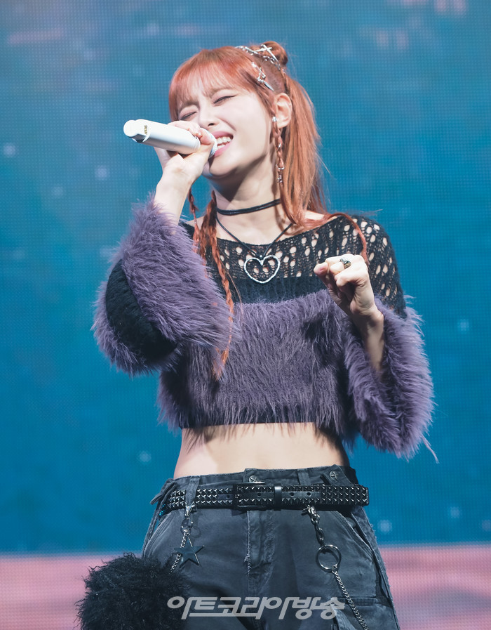 가수 츄 솔로 첫 번째 미니 앨범 '하울'(Howl) 발매 기념 쇼케이스. 2023.10.18 사진 ⓒ아트코리아방송 이용선 기자