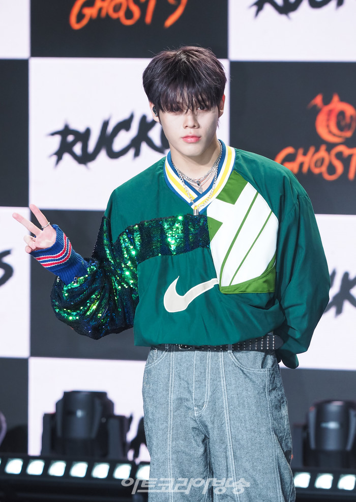 고스트나인(GHOST9) 일곱 번째 미니앨범 '아케이드 : 오'(ARCADE : O) 발표 기념 쇼케이스(프린스) 2023.10.25 사진 ⓒ아트코리아방송 이용선 기자