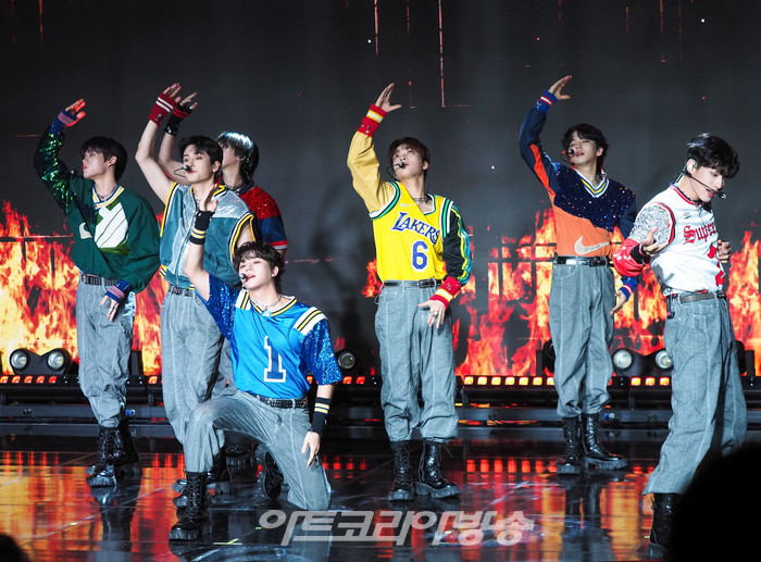 고스트나인(GHOST9) 일곱 번째 미니앨범 '아케이드 : 오'(ARCADE : O) 발표 기념 쇼케이스. 2023.10.25 사진 ⓒ아트코리아방송 이용선 기자