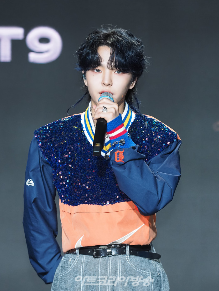 고스트나인(GHOST9) 일곱 번째 미니앨범 '아케이드 : 오'(ARCADE : O) 발표 기념 쇼케이스(이강성). 2023.10.25 사진 ⓒ아트코리아방송 이용선 기자