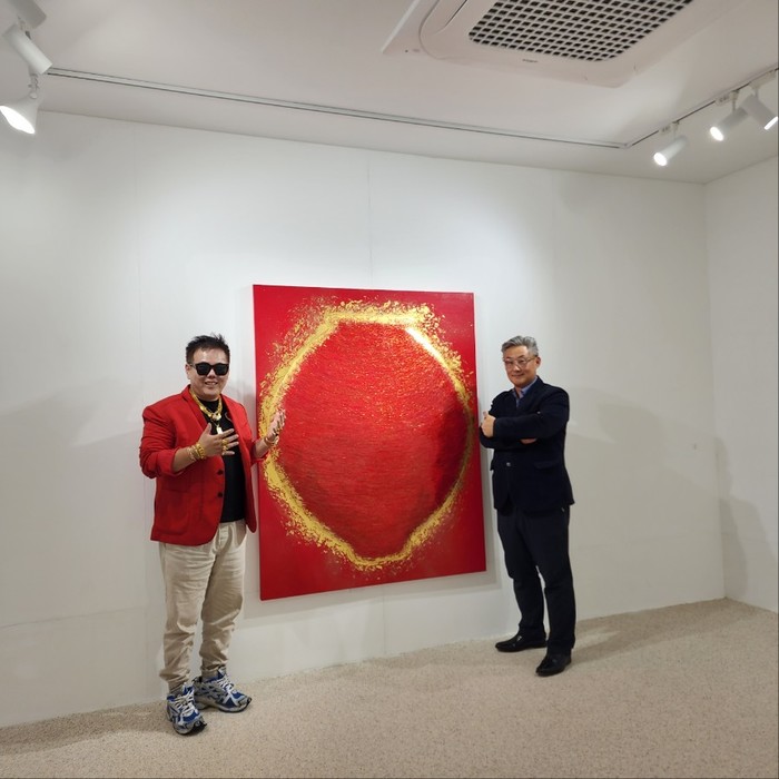 (왼쪽부터)엘링크 전설부회장, 김학균대표