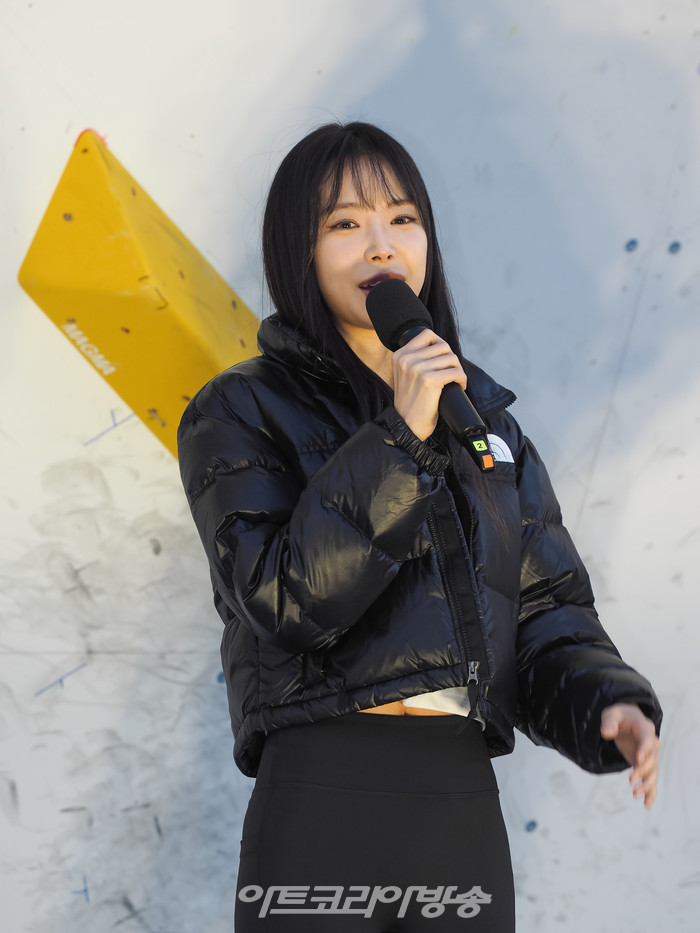 '제27회 노스페이스컵 전국 스포츠클라이밍대회(손나은) 2023.10.28 사진 ⓒ아트코리아방송 이용선 기자