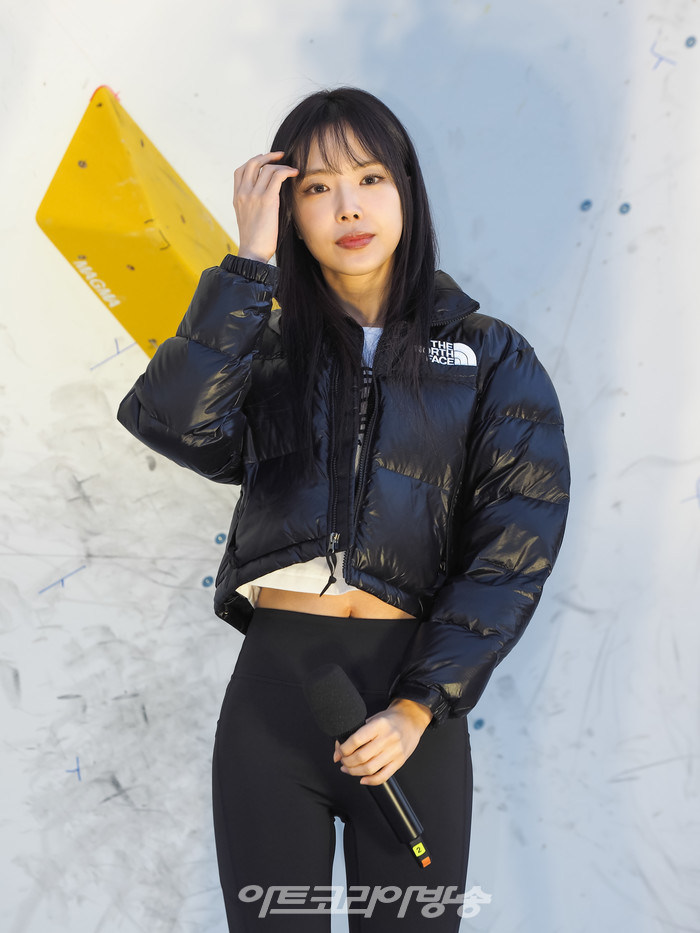 '제27회 노스페이스컵 전국 스포츠클라이밍대회(손나은) 2023.10.28 사진 ⓒ아트코리아방송 이용선 기자