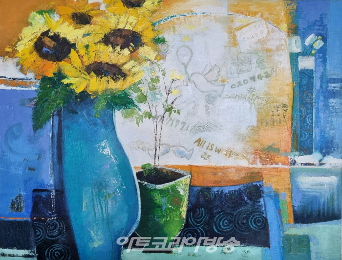 아장스망 65.1x50.0 oil on canvas