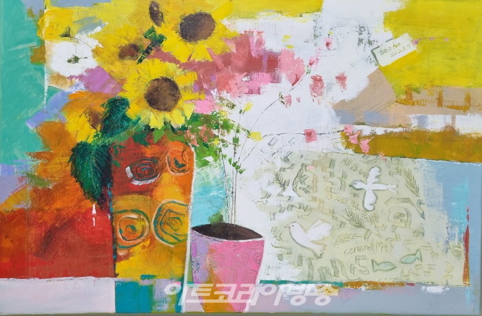 아장스망(spring) 72.7x60.6 oil on canvas